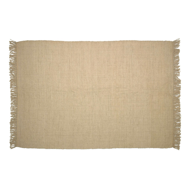 Siria alfombra yute, algodón, lana 160 x 230 cm beige