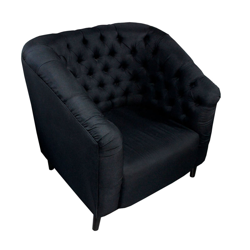 Baruk sillón negro