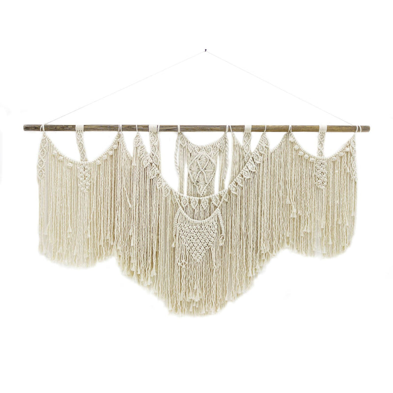 Kim tapiz colgante macrame